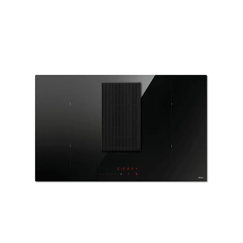 Table de cuisson aspirante induction 83cm 4 feux 7400w noir - PRF0210553 - ELICA