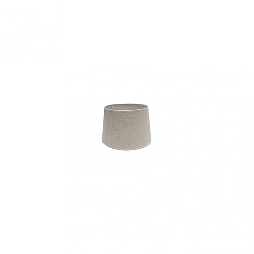 FABRILAMP Abat-jour Agueda beige en lin 10 cm à pince