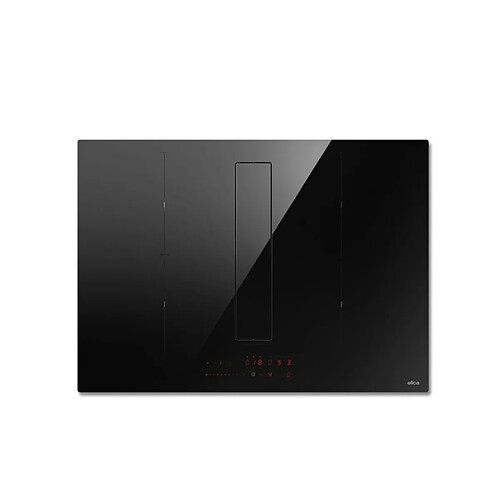Table de cuisson aspirante induction 72cm 4 feux 7400w noir - PRF0210741 - ELICA