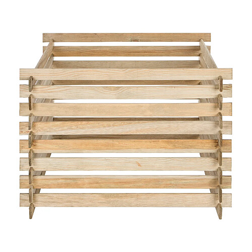 Composteur en bois - PRACTO GARDEN - 530L