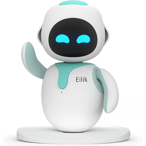 ByteLike Mini Robot Bleu Bureau