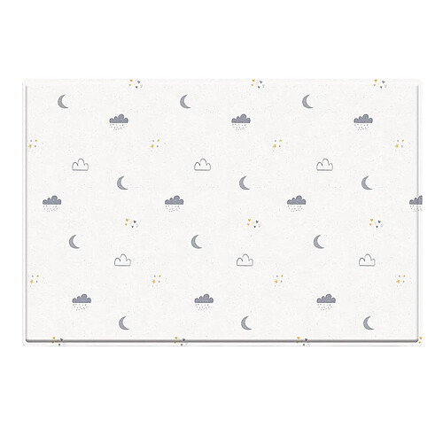 Dwinguler Tapis d'éveil vintage motifs nuit