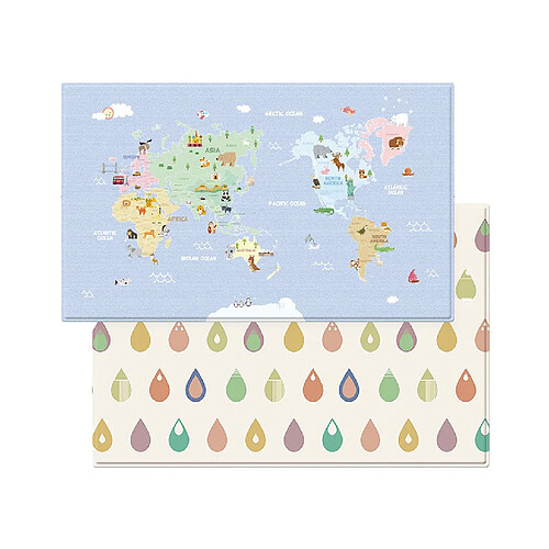 Dwinguler Tapis d'éveil Monde Animal