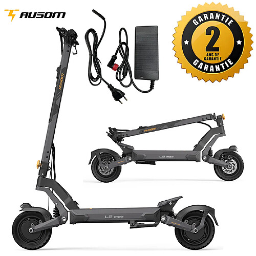 Ausom L2 Max DUAL Trottinette Électrique + Un adaptateur offert
