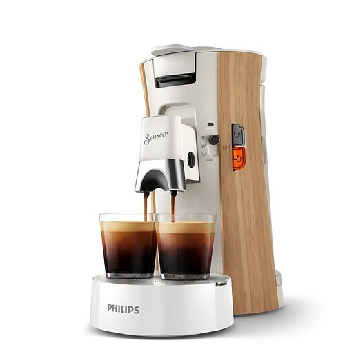 Philips Senseo Select - Crème et bois