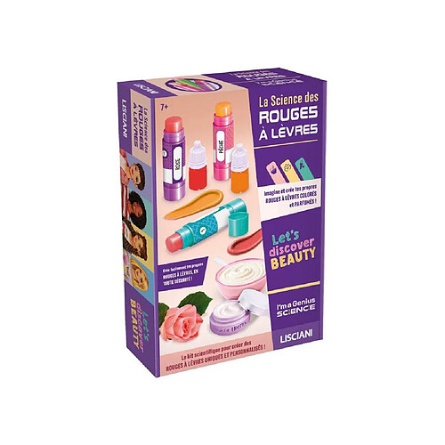 LISCIANI GIOCHI I’m A Genius La Science des Rouges à Lèvres - Kit cosmétique DIY