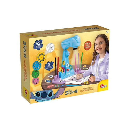 Lisciani Giochi LISCIANI Stitch Projecteur de dessin - 32 images à tracer - Accessoires