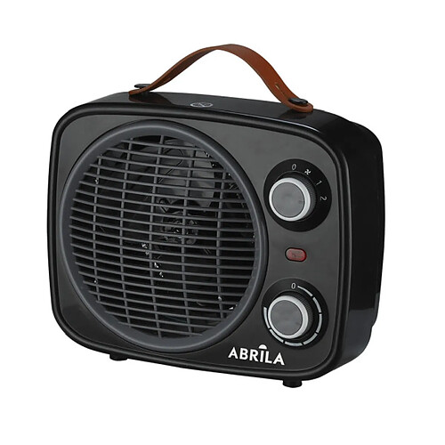 Radiateur soufflant FABRILAMP Hoguera 2000 W Noir et Gris