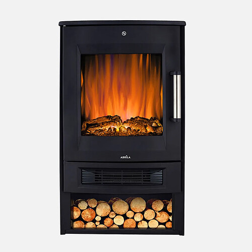 Radiateur soufflant ceramique FABRILAMP Candor 1800 W Noir
