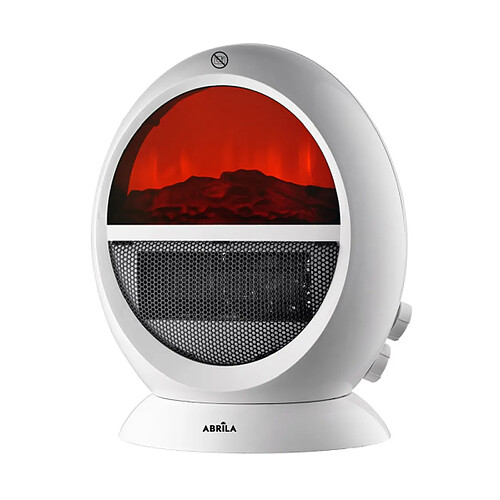Radiateur soufflant FABRILAMP Mongol 2000 W Blanc