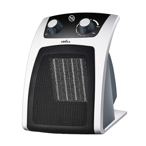 Radiateur soufflant ceramique FABRILAMP Ceramico 2000 W Blanc et Noir