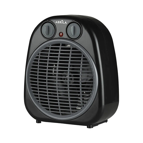 Radiateur soufflant FABRILAMP Fogata 2000 W Noir et Gris