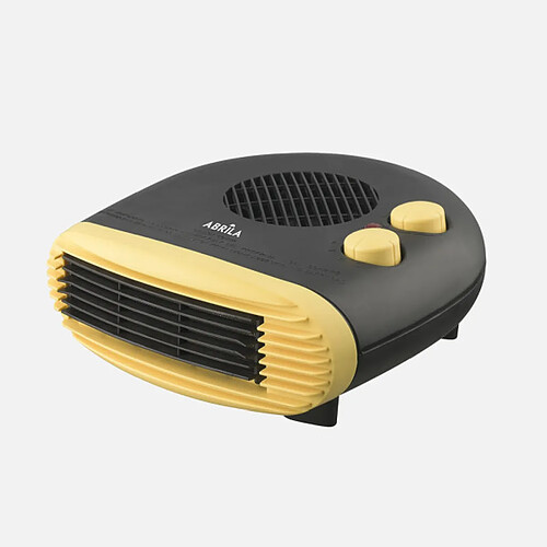 Radiateur soufflant FABRILAMP Toril 2000 W Noir et Jaune