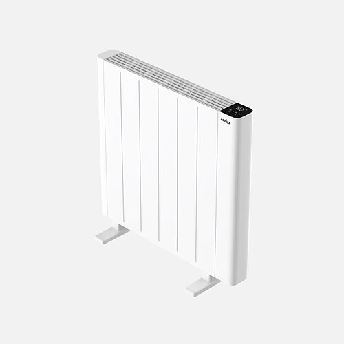 Radiateur inertie FABRILAMP POINT 1200 W aluminium blanc