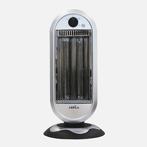 Radiateur carbone Fabrilamp FULGOR 900 W noir et argent portable oscillant