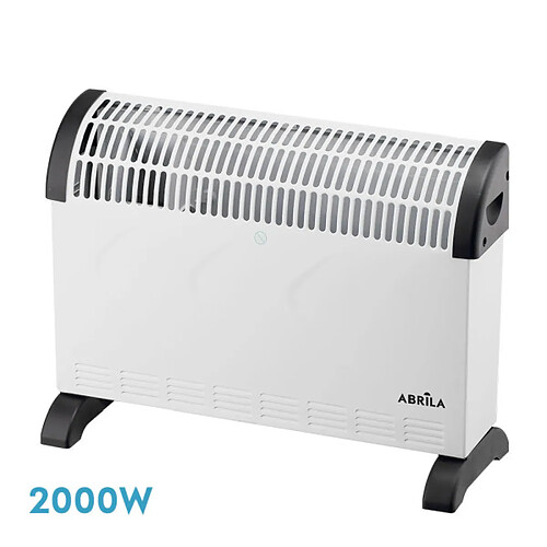 Convecteur FABRILAMP Falla 2000 W blanc turbo 39x53x20 cm