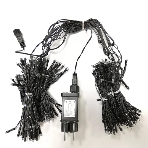 Rideau LED FABRILAMP 2x1 m 0 5 W 6500 K blanc froid