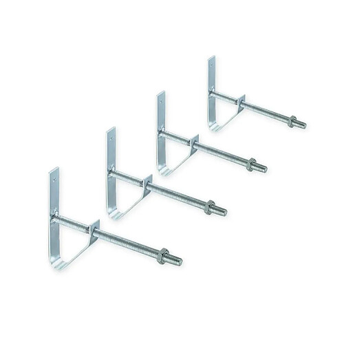 Westfalia Support universel pour pneus de voiture, lot de 4