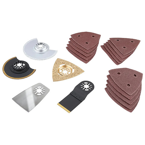 Westfalia Set d'accessoires pour outil multifonction 20 pièces