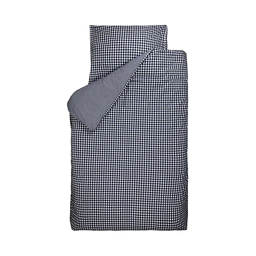 Bink Bedding Bink becquet linge de lit BB carreau bleu 100 x 135