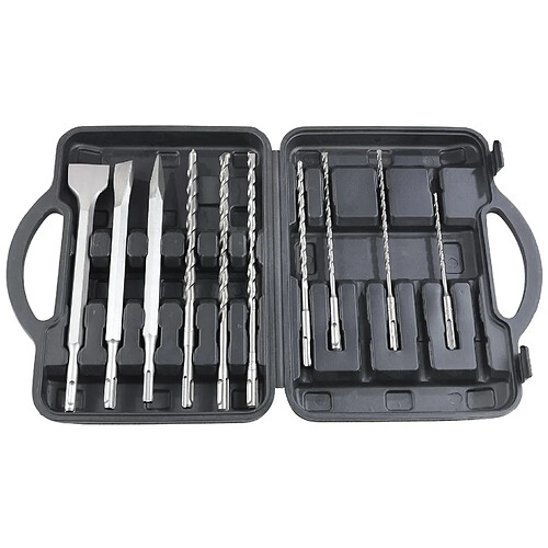 Westfalia Jeu de forets et de burins SDS Plus 10 pièces