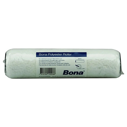 Bona Rouleau peinture 250mm, manchon peinture, hauteur de poil 11mm, blanc
