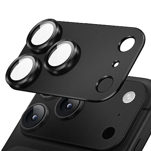 Avizar Protection Caméra pour iPhone 18 Pro Max en Verre Trempé avec Cadre Titane Noir