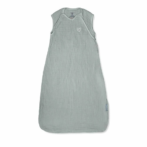 INGENUITY Sac de Couchage, Vert Sauge Coton, TOG 1,3-18 Mois, Certifié Oeko-Tex