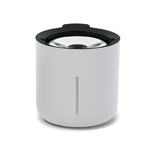 ZEUS Oasis - Fontaine à eau pour chien 6 L - Triple filtration - Fenêtre rétroéclairée