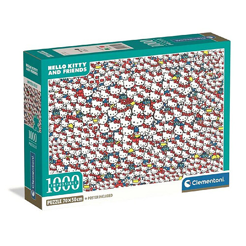 Clementoni Puzzle Hello Kitty 1000 pièces