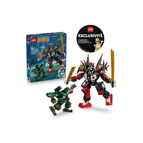 LEGO Sonic Shadow’s Mech vs. G.U.N. Trooper 77120 - 374 pièces