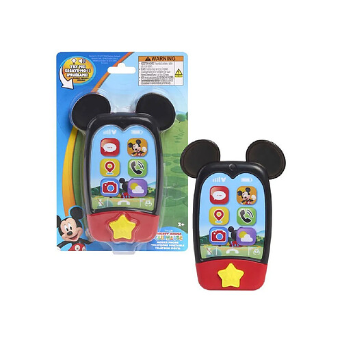Disney Mickey Mouse Clubhouse - Téléphone jouet lumineux et sonore - 15 cm
