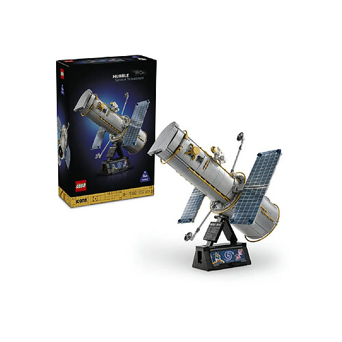 LEGO Icons 11382 Télescope spatial Hubble - Set pour adultes