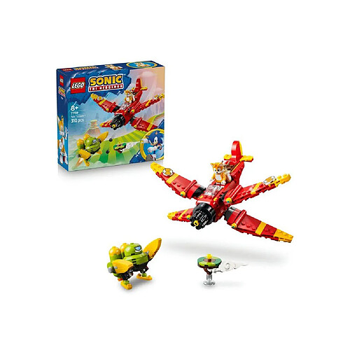 LEGO Sonic the Hedgehog 77119 - Le Tornado-1 de Tails - 310 pièces