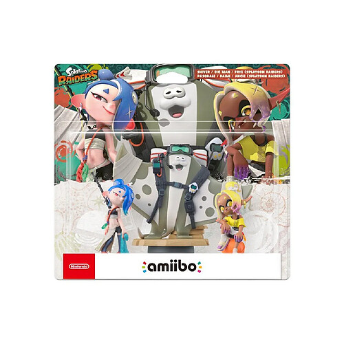 Nintendo amiibo Splatoon Raiders - Pasquale, Raimi & Angie - Blister