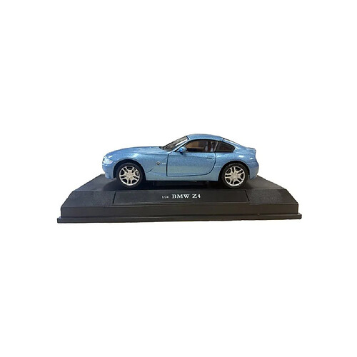 Cararama BMW Z4 Coupé 1/24 - Bleu métallisé - Miniature métal capot et portes ouvrants