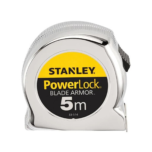 Stanley Mètre ruban Powerlock - Jaune