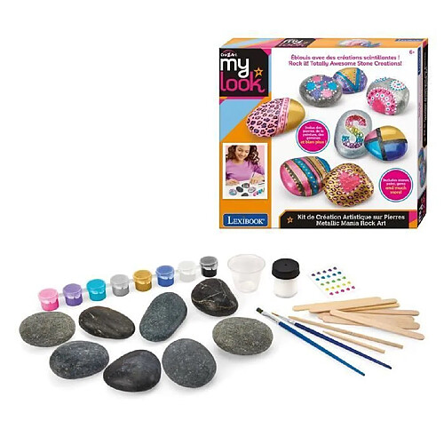 Lexibook kit création pierres – métallique