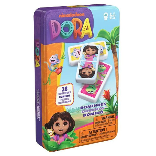 Spin Master Jeu de dominos Dora l'exploratrice