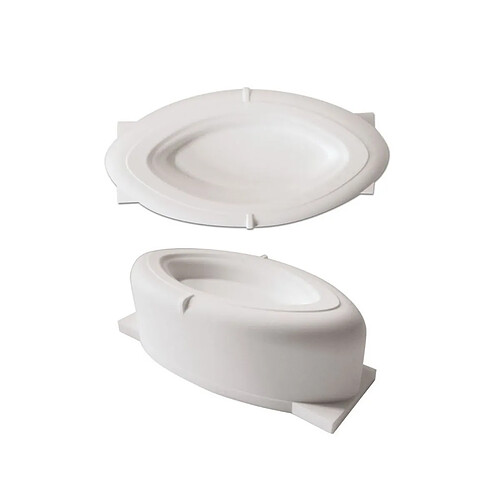 Moule barquette en silicone xxl 3d - 2889 - SCRAPCOOKING