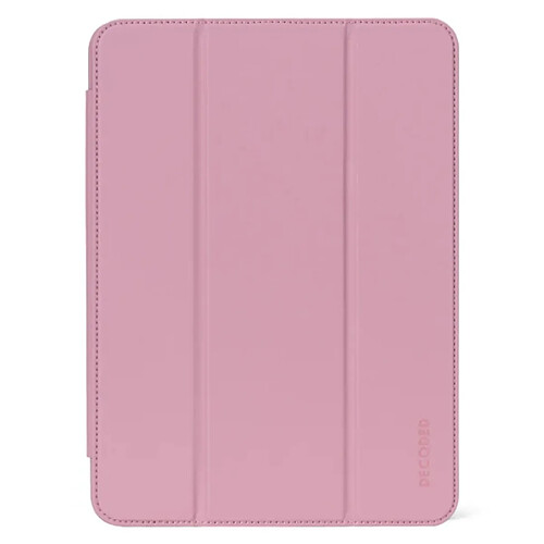 Decoded Étui pour iPad 11" / 10.9" avec Support Pliable et Veille Automatique Rose