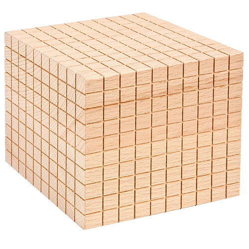 Educo Base 10 - cube de 1000 ? 1 pièce
