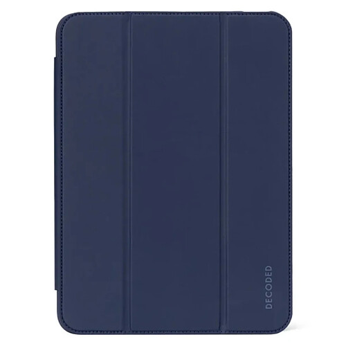 Decoded Étui pour iPad 11" / 10.9" avec Support Pliable et Veille Automatique Bleu marine