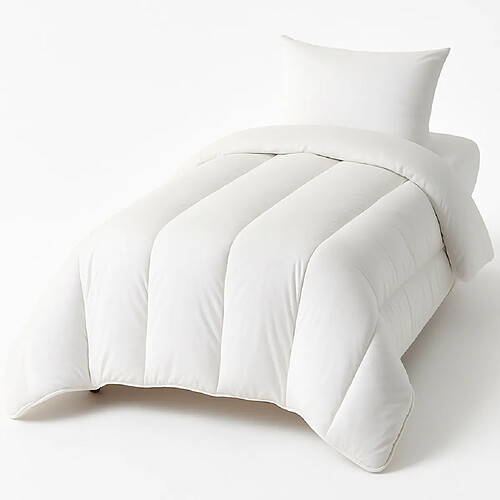 Mortreux Couette Ultra chaude blanche - 1 personne 140 x 200 - 17125
