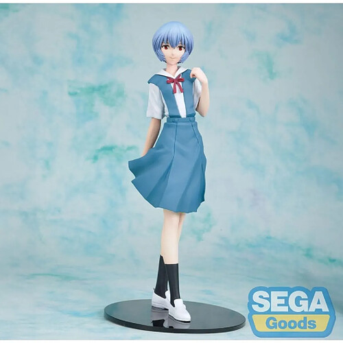 Sega Rebuild Of Evangelion - Figurine Rei Ayanami Uniform High Premium figure