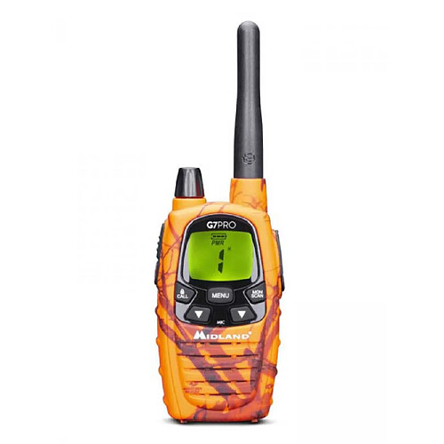 Midland G7 Pro Blaze Talkie-Walkie PMR446 16 canaux LCD VOX