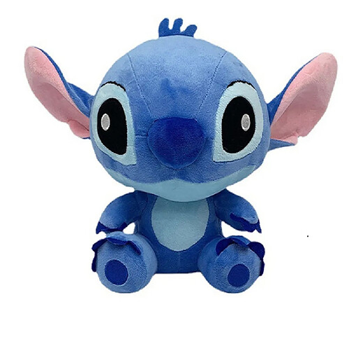 Disney Stitch Rick Boutick - Peluche bleue 25 cm