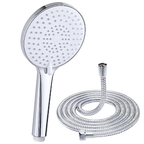 Pommeau de douche 3 jets - 28 cm