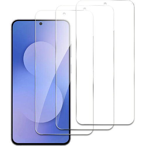 [3 Pièces] Verre Trempé pour Samsung Galaxy S25 FE Protectio