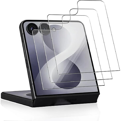Verre trempé Compatible avec Samsung Galaxy Z Flip 8 Protect